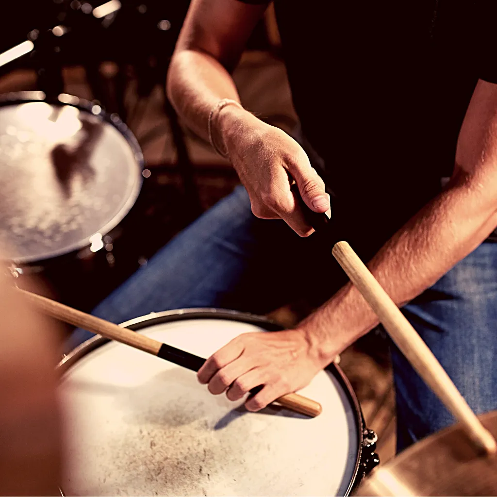 Drum lessons at DeRosa Music